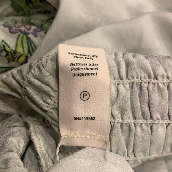 NWOT Cinq a Sept Cotton & Silk Dover Sleeveless Halter Midi Tea Dress Size 12 - Picture 14 of 15